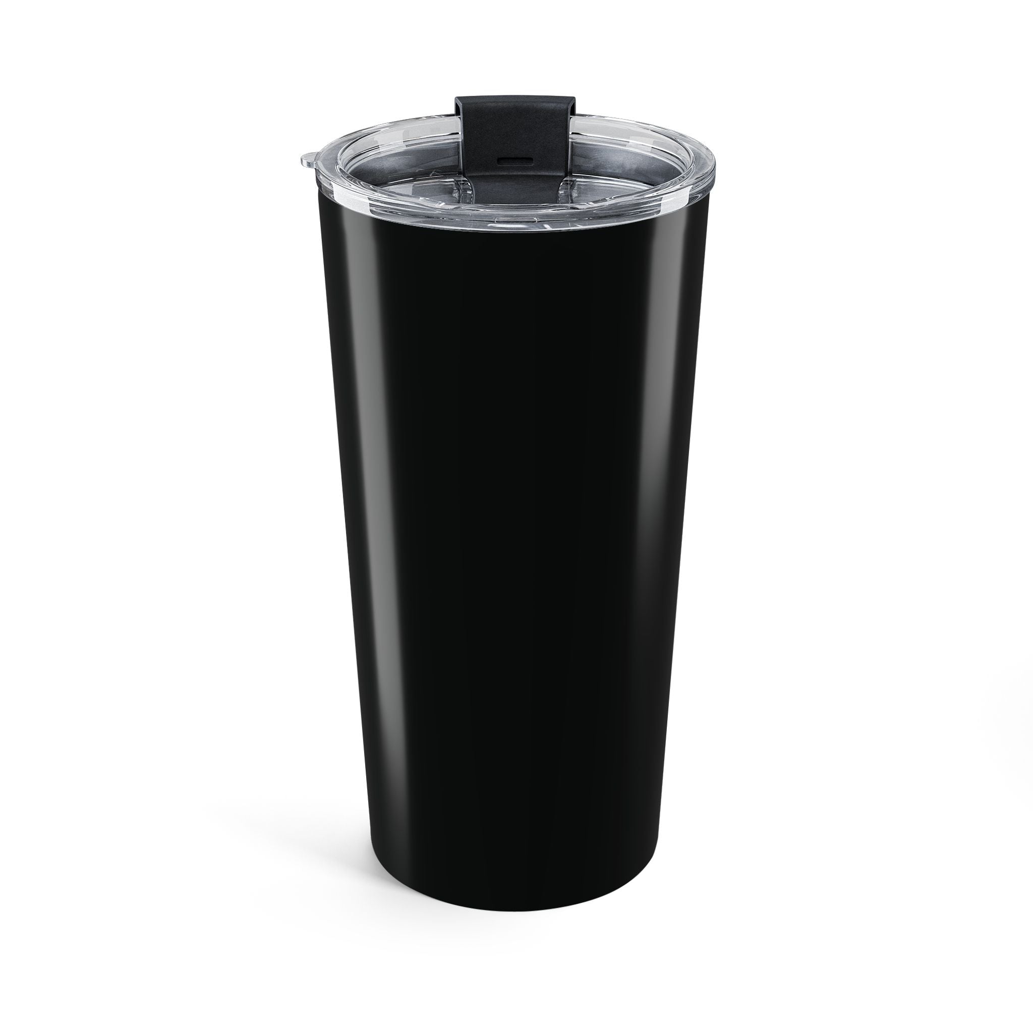 Get Melany 20oz Tumbler – Black Insulated Travel Cup with Gothic Script